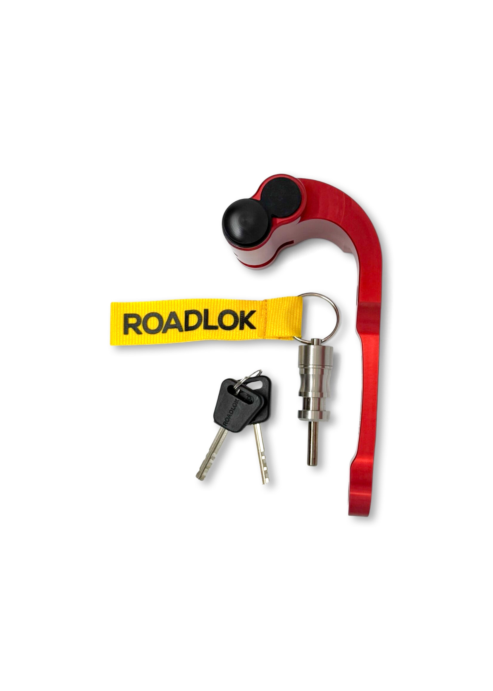RoadLok XRA Eurosport 100 mm, right — red