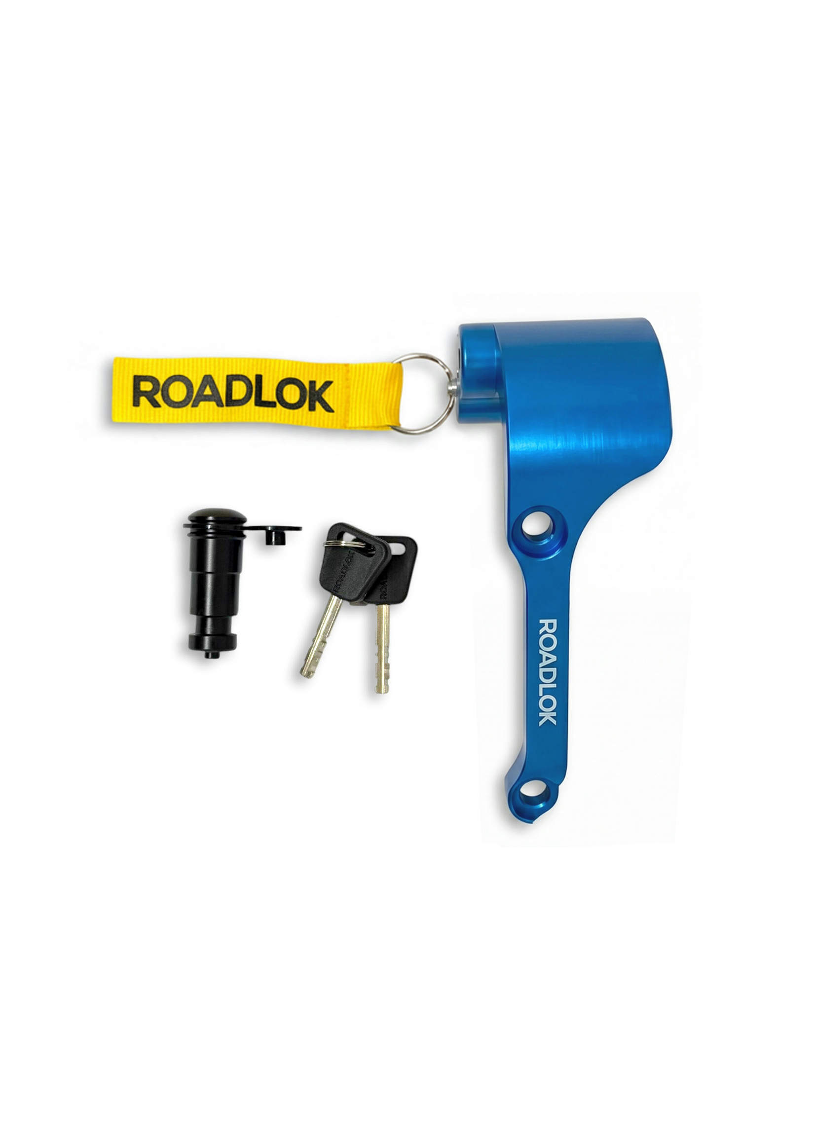 RoadLok XRA Eurosport 100 mm BMW/HD, right — M blue